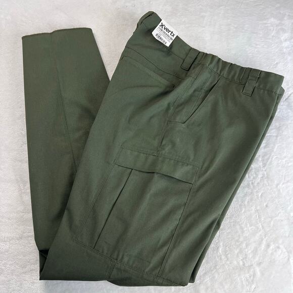 Vertx Green Cargo tactical pants women’s size 12 Regular NWT - Picture 1 of 9